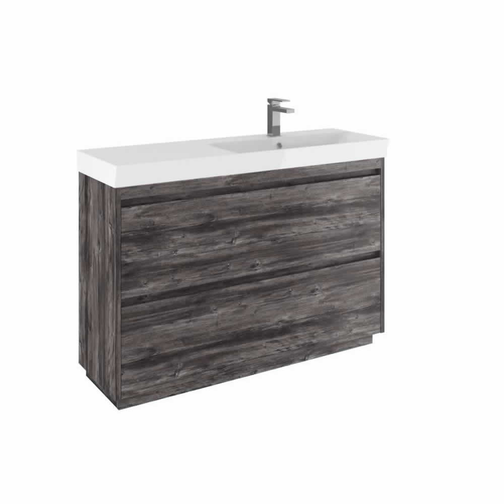 Zion 120 Floor Standing Unit & Basin